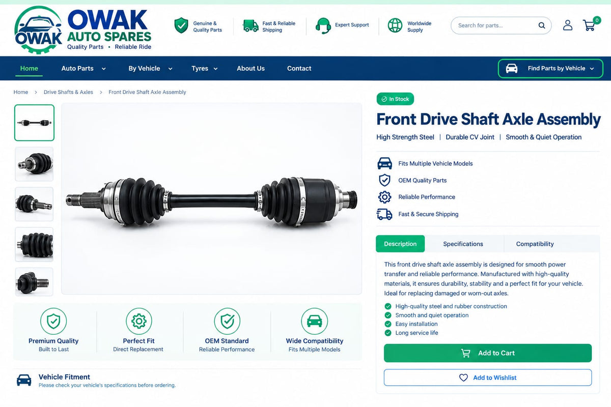 Mitsubishi Xpander Automatic Driveshaft RH